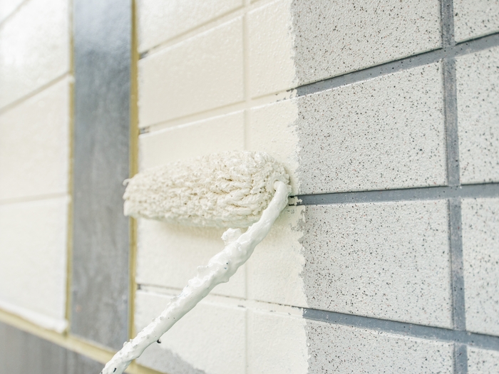 マンションを手塗りで外壁塗装